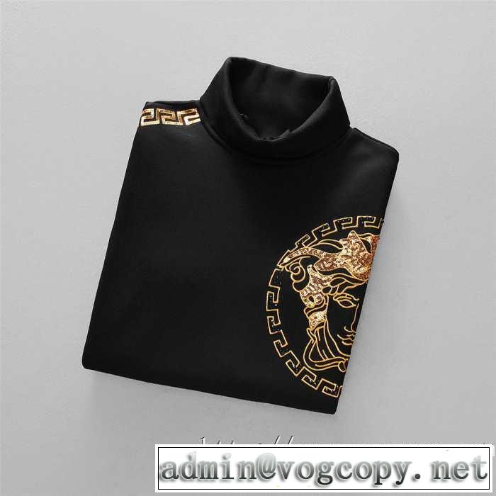 ヴェルサーチ VERSACE 長袖Tシャツ 絶対おさえるべきカラーと最新 2019秋冬トレンドアイテム