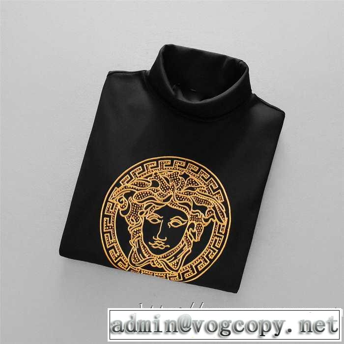 ヴェルサーチ VERSACE 長袖Tシャツ 【2019秋冬】今きてる最先端ブランド 今年注目な新品セール