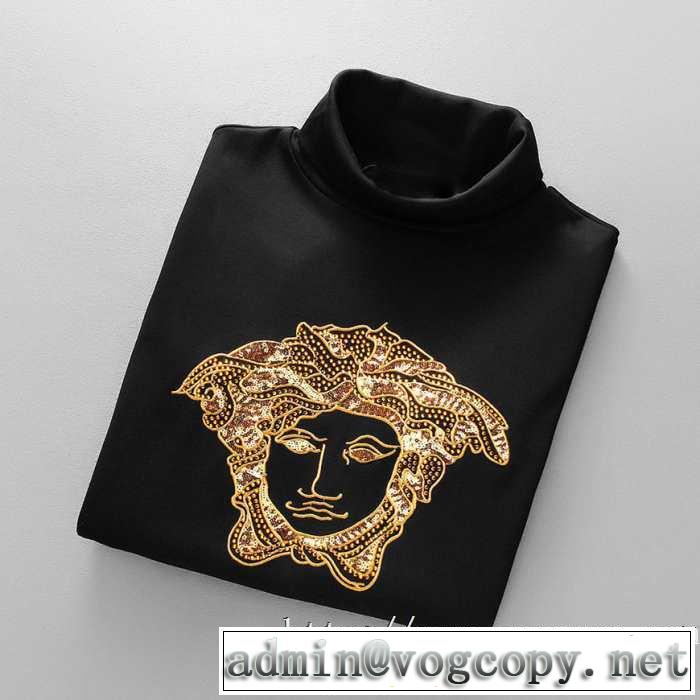 気になる2019年秋のファッション ヴェルサーチ VERSACE 長袖Tシャツ 秋冬から人気継続中