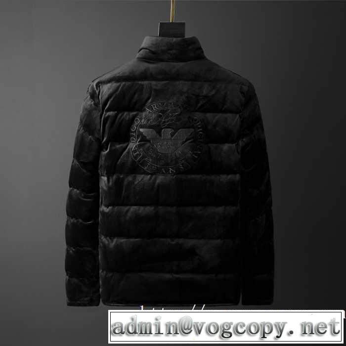アルマーニ ヒットする秋冬コレクション ARMANI今年注目すべき秋冬ファッション  ダウンジャケット メンズ 2019トレンドアイテム激安