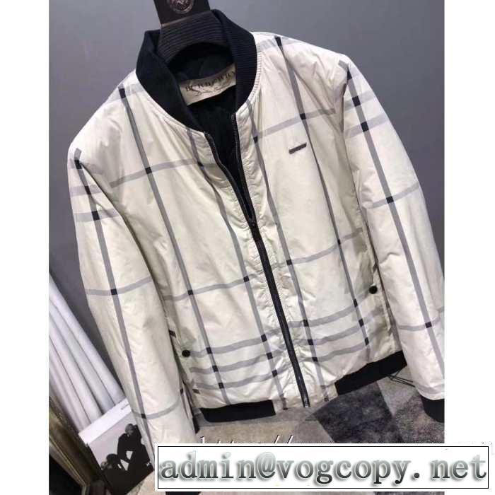 バーバリー 2019秋断然ブランド推し2色可選  BURBERRY 秋こそ楽しめるアイテム ダウンジャケット メンズ  今年らしいおすすめ新品 2色可選