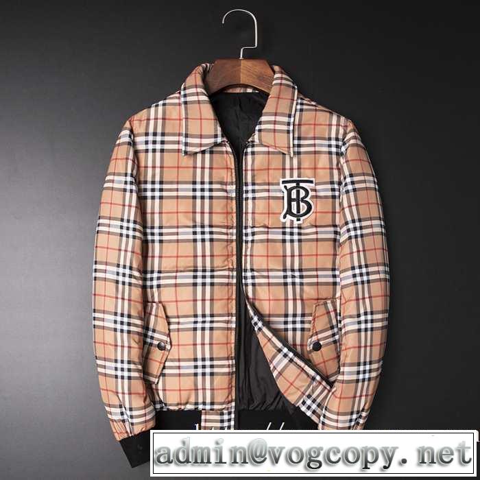 BURBERRY 今季トレンドをうまく取り ダウンジャケット メンズ 2019トレンドファッション新品 バーバリー お洒落で秋冬注目トレンド