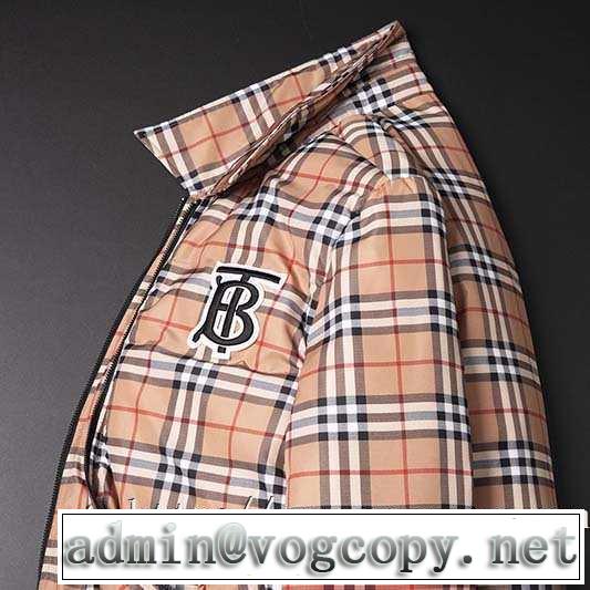BURBERRY 今季トレンドをうまく取り ダウンジャケット メンズ 2019トレンドファッション新品 バーバリー お洒落で秋冬注目トレンド