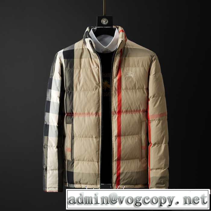 2019-20秋冬取り入れやすい BURBERRY 2色可選 今季トレンド抜け感新品 ダウンジャケット メンズ バーバリー  おしゃれ感度が高い秋冬トレンド
