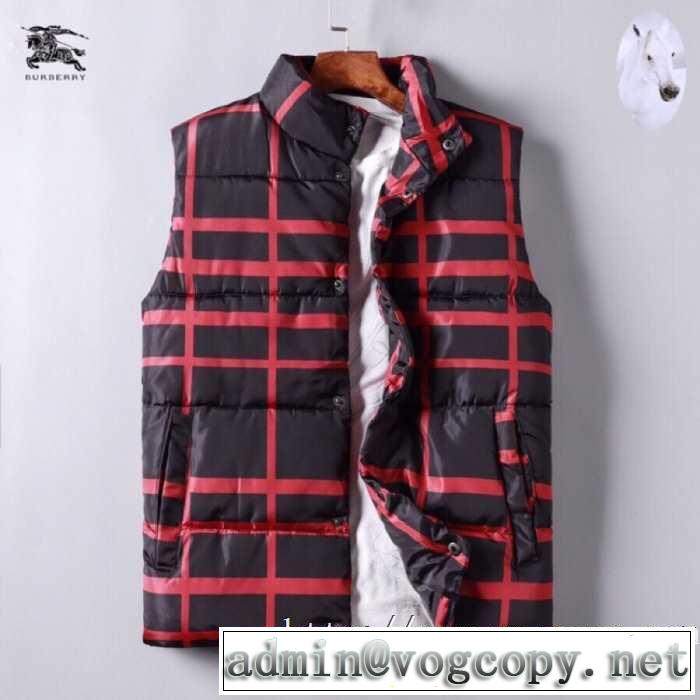 ダウンジャケット メンズ 秋服コーデ2019年版 バーバリー 大胆なチェックの人気トレンド BURBERRY 秋にはやる最新作を先取り