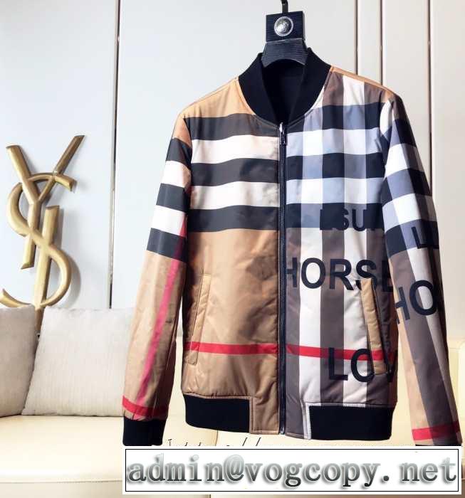 BURBERRY おしゃれさんはいち早く取り ダウンジャケット メンズ 2019秋、イチオシ上品 バーバリー  今シーズン注目のアイテム2色可選