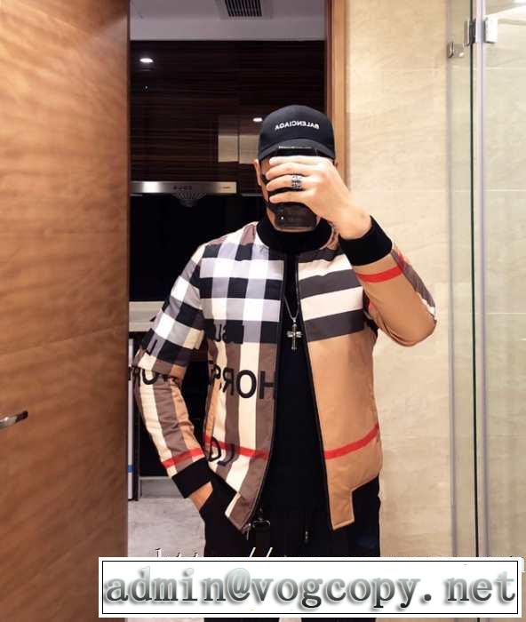 BURBERRY おしゃれさんはいち早く取り ダウンジャケット メンズ 2019秋、イチオシ上品 バーバリー  今シーズン注目のアイテム2色可選