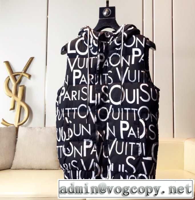 ルイ ヴィトン ファッション上級者向け LOUIS VUITTON 2019秋冬トレンドデザイン メンズ ダウンジャケット 素敵続くトレンド