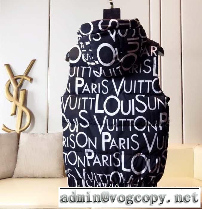ルイ ヴィトン ファッション上級者向け LOUIS VUITTON 2019秋冬トレンドデザイン メンズ ダウンジャケット 素敵続くトレンド