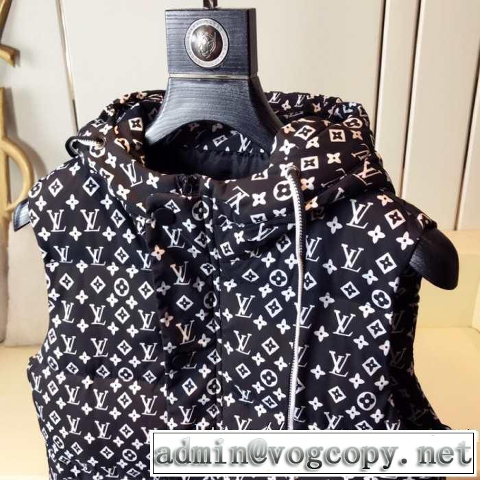2色可選 秋冬ファッションコーディネート ルイ ヴィトン 最新トレンドコーデおすすめ LOUIS VUITTON 最重要！2019秋冬トレンド  メンズ ダウンジャケット
