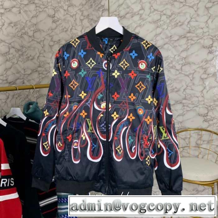 機能性が良くブランド新品 ルイ ヴィトン LOUIS VUITTON2色可選 2019-2020秋冬のファッション メンズ ダウンジャケット 今季トレンド新作はこれ