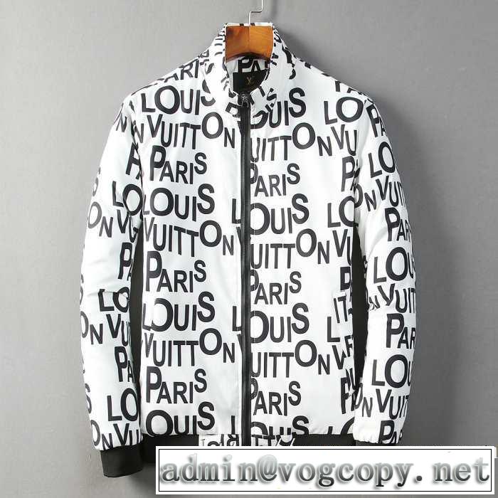 3色可選メンズ ダウンジャケット ファッショントレンドを早速チェック ルイ ヴィトン LOUIS VUITTON 2020秋冬流行ファション