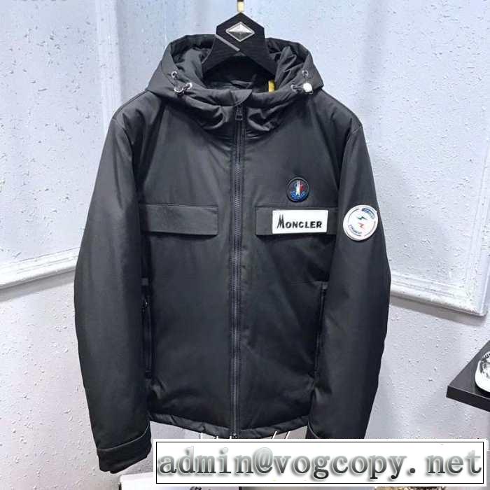 モンクレール お洒落で秋冬注目トレンド MONCLER 2色可選 2019トレンドファッション新品 メンズ ダウンジャケット 今季トレンドをうまく取り