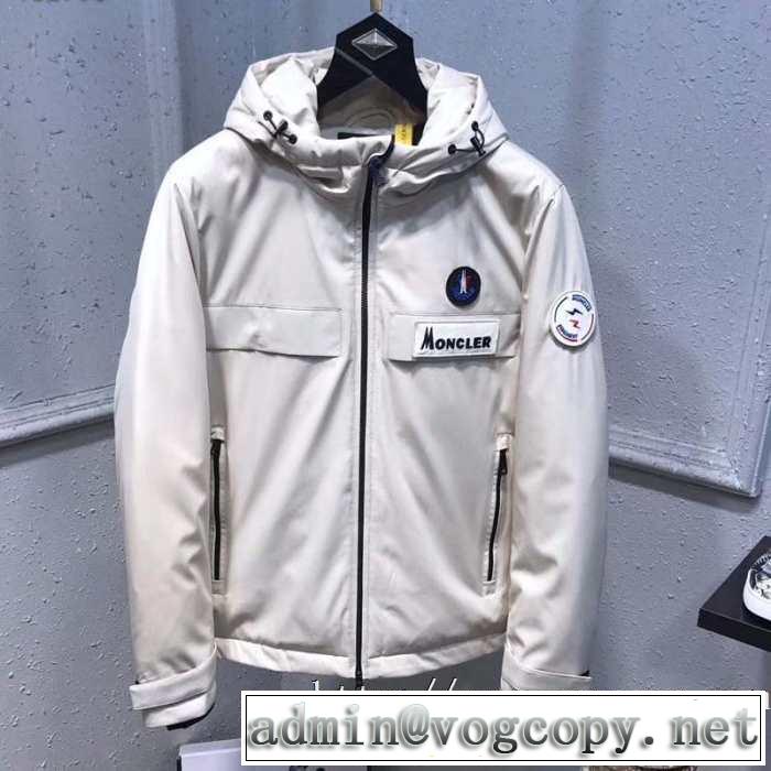 モンクレール お洒落で秋冬注目トレンド MONCLER 2色可選 2019トレンドファッション新品 メンズ ダウンジャケット 今季トレンドをうまく取り