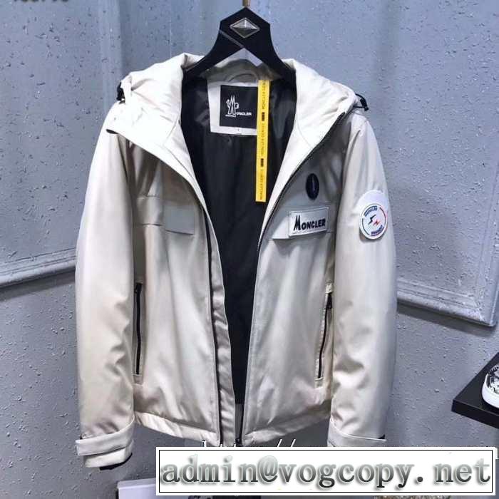 モンクレール お洒落で秋冬注目トレンド MONCLER 2色可選 2019トレンドファッション新品 メンズ ダウンジャケット 今季トレンドをうまく取り