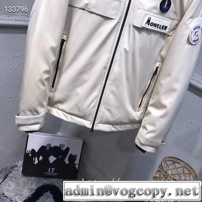 モンクレール お洒落で秋冬注目トレンド MONCLER 2色可選 2019トレンドファッション新品 メンズ ダウンジャケット 今季トレンドをうまく取り