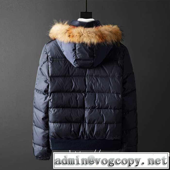 メンズ ダウンジャケット 2色可選 秋服コーデ2019年版 モンクレール 大胆なチェックの人気トレンド MONCLER 秋にはやる最新作を先取り