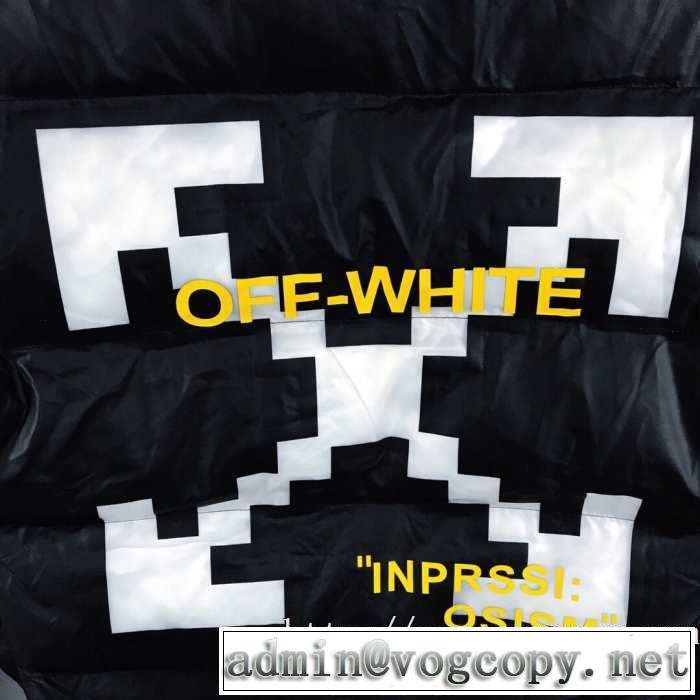 2色可選 Off-White オフホワイト 2020秋冬流行ファション  最高にCOOL秋冬新作 メンズ ダウンジャケット  シンプルに着こなしたい