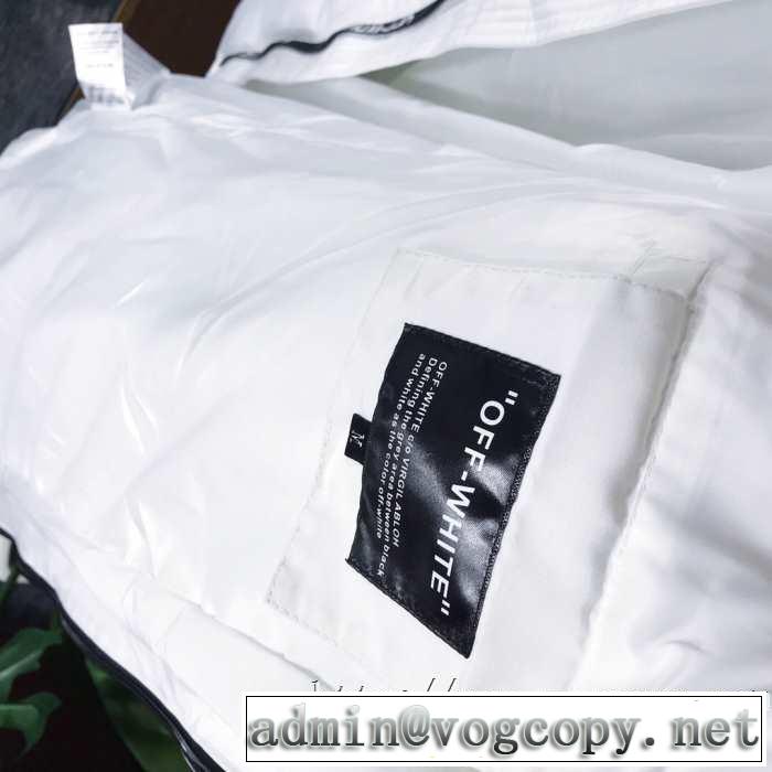 今から取り入れられるトレンド Off-White オフホワイト2色可選 2019秋冬人気色おすすめ メンズ ダウンジャケット 人気ブランドの新作秋冬トレンド