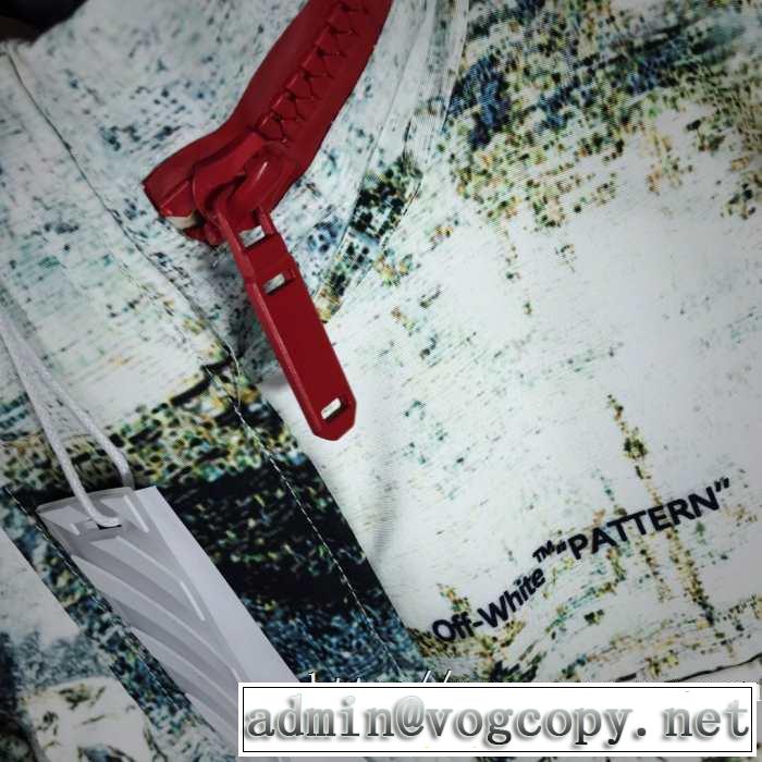 【2019秋冬】の注目トレンド Off-White オフホワイト 今季トレンドをうまく取り メンズ ダウンジャケット  今季トレンド抜け感新品