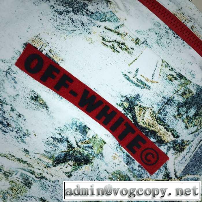 【2019秋冬】の注目トレンド Off-White オフホワイト 今季トレンドをうまく取り メンズ ダウンジャケット  今季トレンド抜け感新品