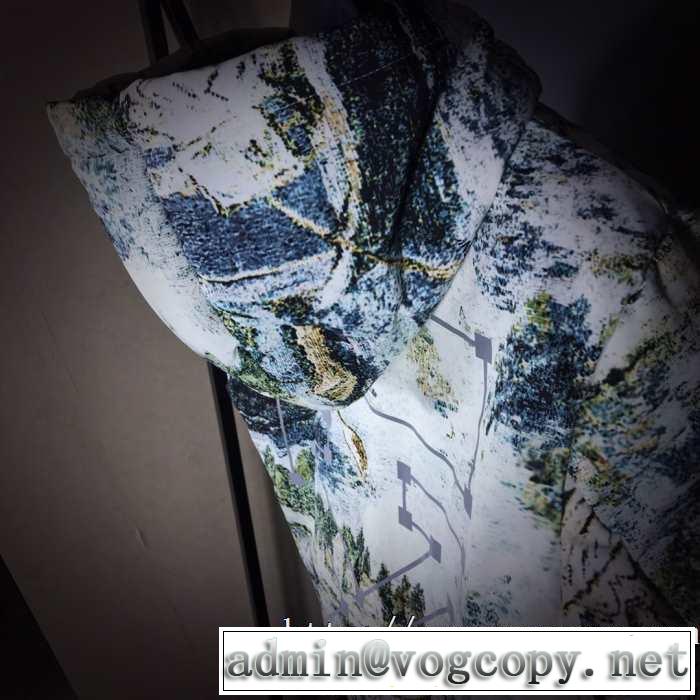 Off-White おしゃれ感度が高い秋冬トレンドオフホワイト 支持率が高い秋冬最新作 メンズ ダウンジャケット  2019-20秋冬取り入れやすい