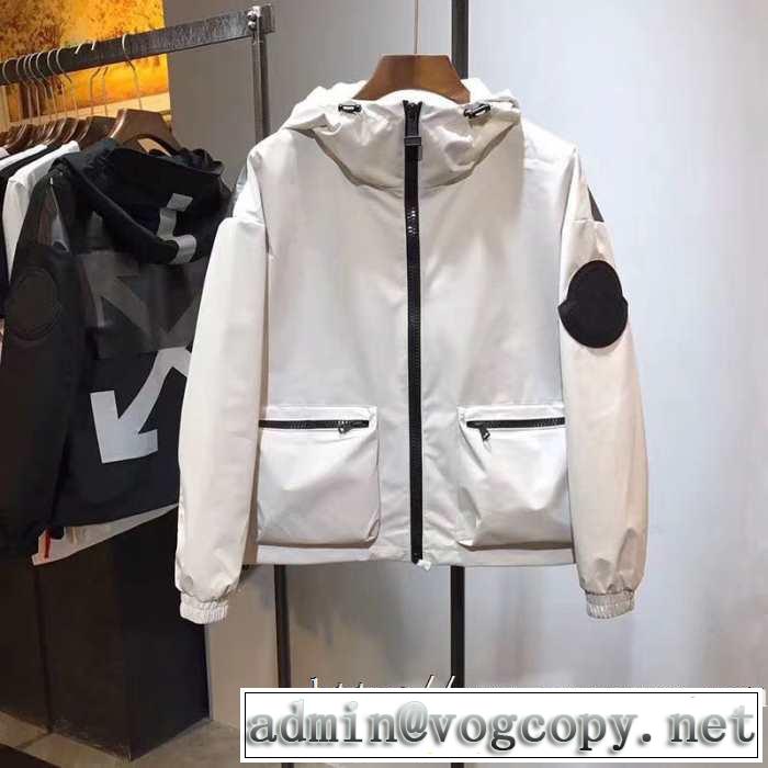 2色可選 取り 2019/2020秋冬ファッション メンズ ダウンジャケット 最新作おすすめしたい秋冬 Off-White オフホワイト 寒い季節トレンド上品