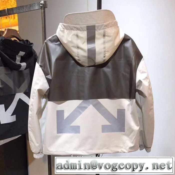 2色可選 取り 2019/2020秋冬ファッション メンズ ダウンジャケット 最新作おすすめしたい秋冬 Off-White オフホワイト 寒い季節トレンド上品