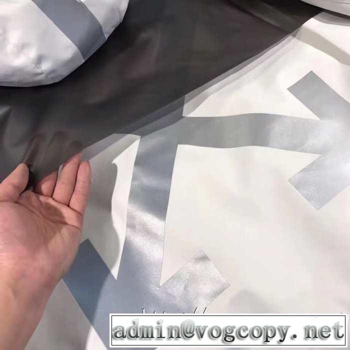 2色可選 取り 2019/2020秋冬ファッション メンズ ダウンジャケット 最新作おすすめしたい秋冬 Off-White オフホワイト 寒い季節トレンド上品