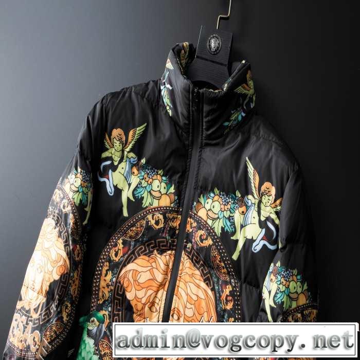 秋にはやる最新作を先取り ヴェルサーチ 2019秋冬トレンドアイテム VERSACE さわやかに新品おすすめ メンズ ダウンジャケット