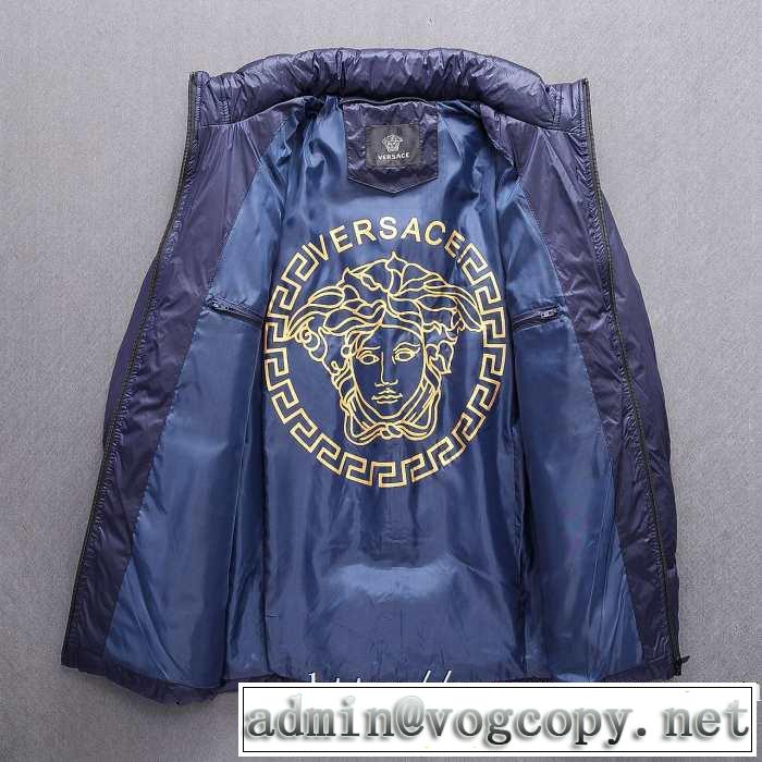 2019秋、イチオシ上品 ヴェルサーチ 新作アイテムが今年流VERSACE メンズ ダウンジャケット 今シーズン注目のアイテム