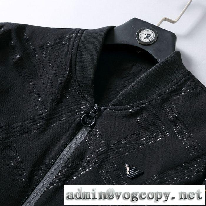 柔らかい印象に上質 ARMAN アルマーニ 2019春夏のトレンド新商品ブルゾンデザイン抜群のアイテム