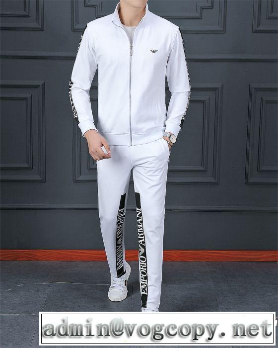 ARMANI 最新で男性にもお勧め アルマーニ2019夏ファション新品 SALEお得にGET 上下セッ