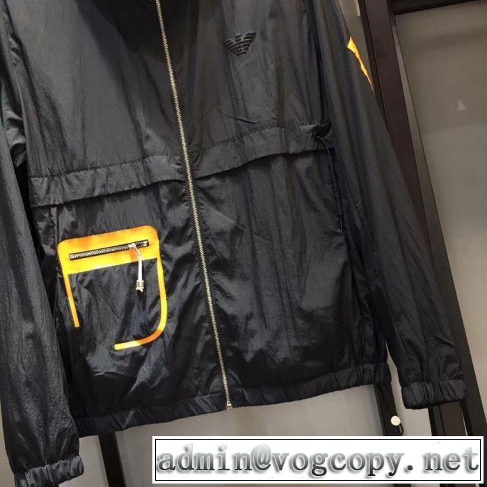 2019-20秋冬トレンドファッション アルマーニ ARMANI 最新秋冬トレンドをチェック 2色可選 ハーフコート 秋冬流行りファション
