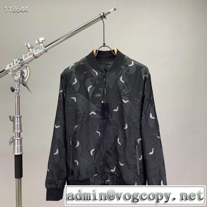 今シーズン注目のアイテム アルマーニ 今年らしいおすすめ新品 ARMANI 2色可選 ハーフコート 2019秋断然ブランド推し 