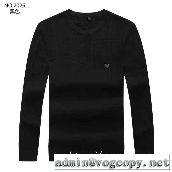 アルマーニ ARMANI プルオーバーパーカー 3色可選 気になる2019年秋のファッション 人気の秋冬新作再登場