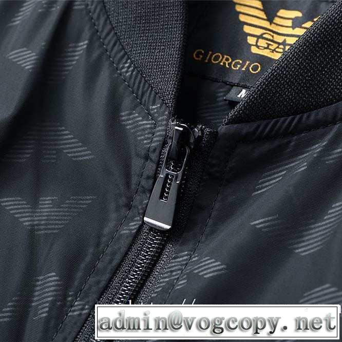 絶対おさえるべきカラーと最新 アルマーニ ARMANI ブルゾン 2019秋冬トレンドデザイン