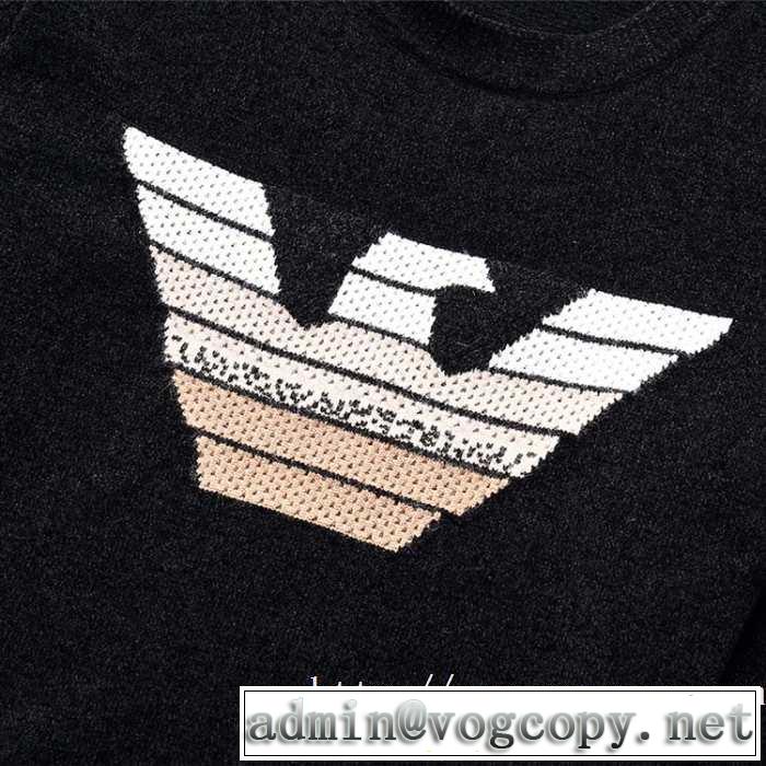 2色可選 プルオーバーパーカー 2020秋冬流行ファション 秋冬もちろん主役級  アルマーニ ARMANI