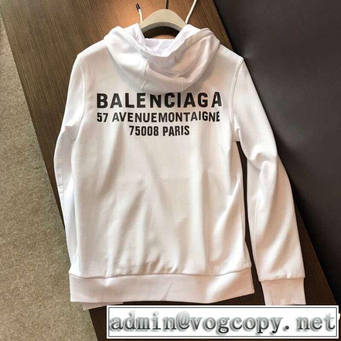 正規品保証19春夏 パーカー バレンシアガ春色の最旬の人気アイテム BALENCIAGA 新商品☆完売必至
