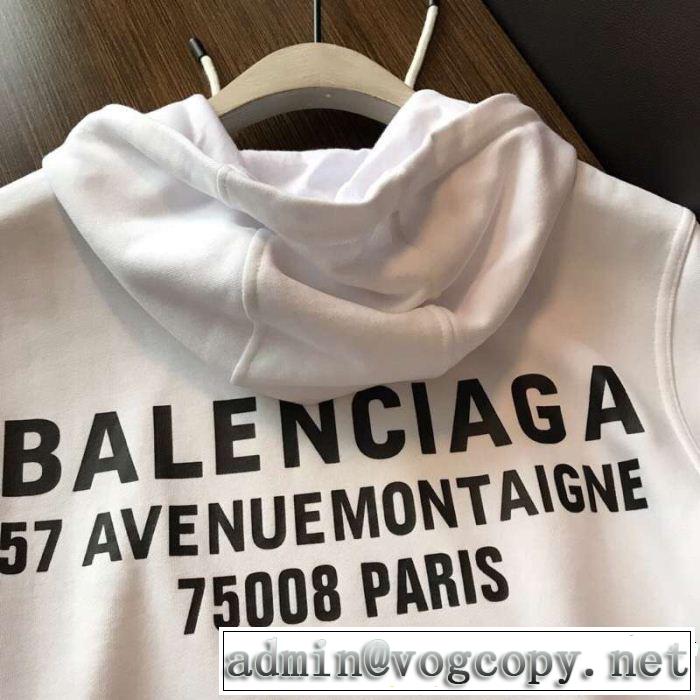 正規品保証19春夏 パーカー バレンシアガ春色の最旬の人気アイテム BALENCIAGA 新商品☆完売必至