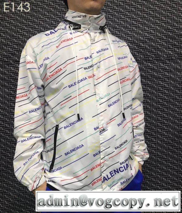 2色可選 フード付きコート バレンシアガ BALENCIAGA スタイルアップ効果 2019春夏の大注目トレンド