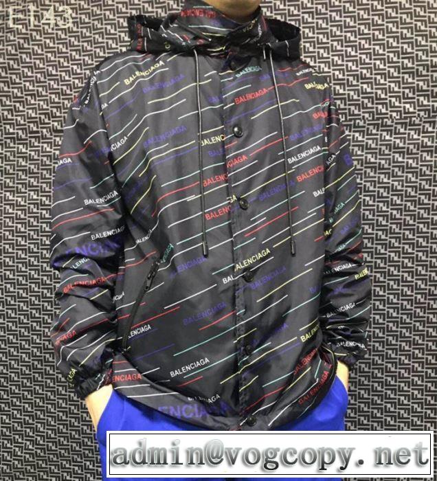 2色可選 フード付きコート バレンシアガ BALENCIAGA スタイルアップ効果 2019春夏の大注目トレンド