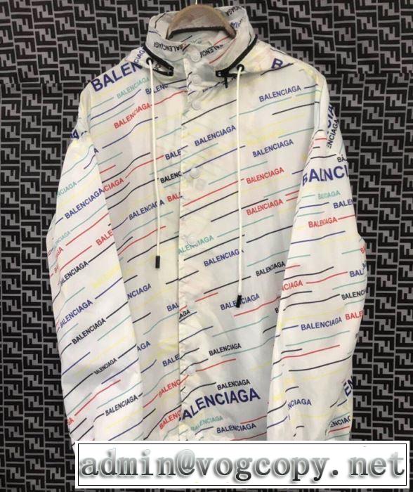 2色可選 フード付きコート バレンシアガ BALENCIAGA スタイルアップ効果 2019春夏の大注目トレンド