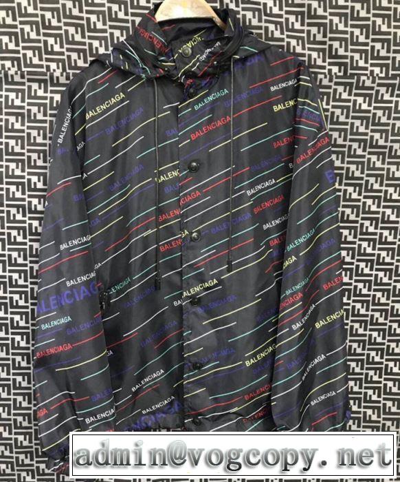 2色可選 フード付きコート バレンシアガ BALENCIAGA スタイルアップ効果 2019春夏の大注目トレンド