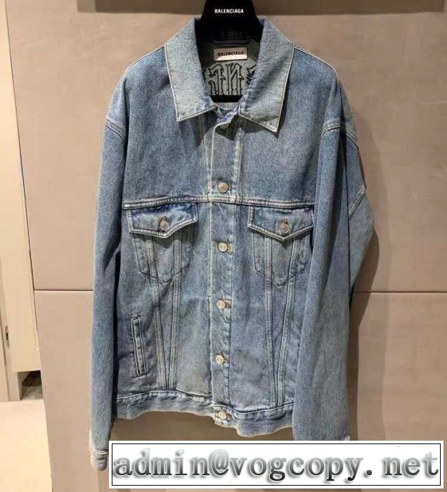 《2019年》今、注目のストリート 魅力的なカラー使い バレンシアガ BALENCIAGA ブルゾン