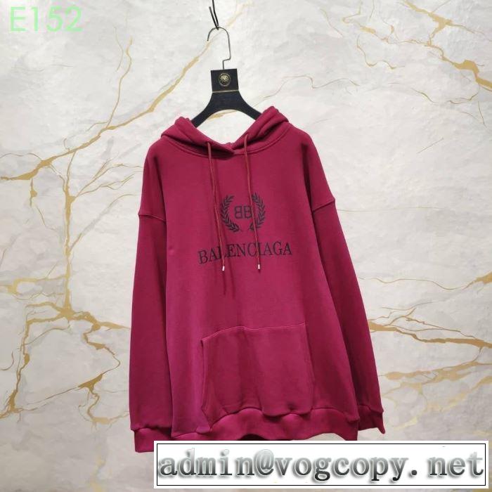 2019年の春夏に着たい る春夏おすすめの人気商品 バレンシアガ BALENCIAGA パーカー 2色可選