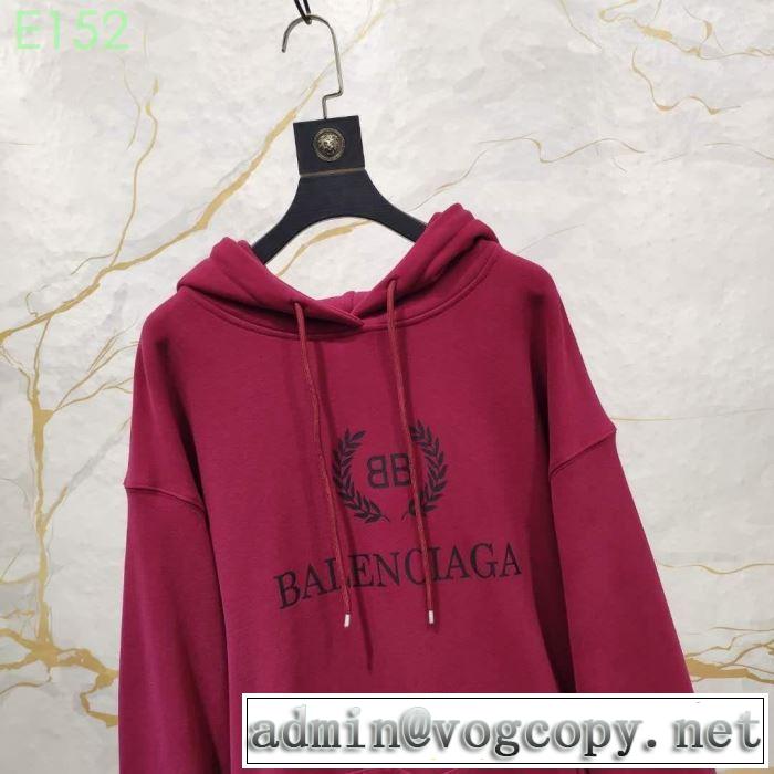2019年の春夏に着たい る春夏おすすめの人気商品 バレンシアガ BALENCIAGA パーカー 2色可選