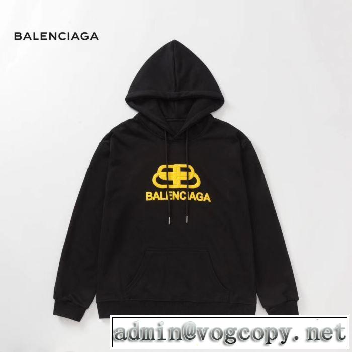 速報！2019年秋ファッショントレンド パーカー バレンシアガ BALENCIAGA 3色可選  大人かわいい秋冬コーデを楽しみ 