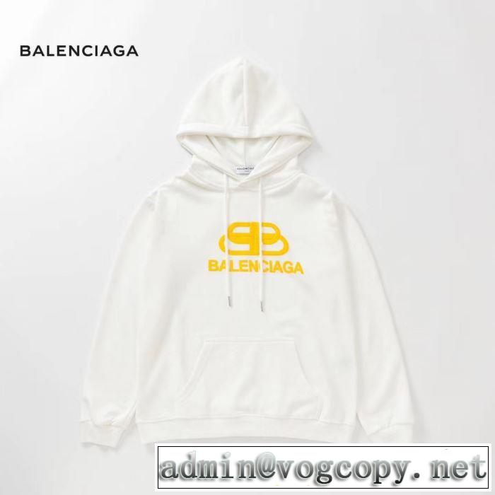 速報！2019年秋ファッショントレンド パーカー バレンシアガ BALENCIAGA 3色可選  大人かわいい秋冬コーデを楽しみ