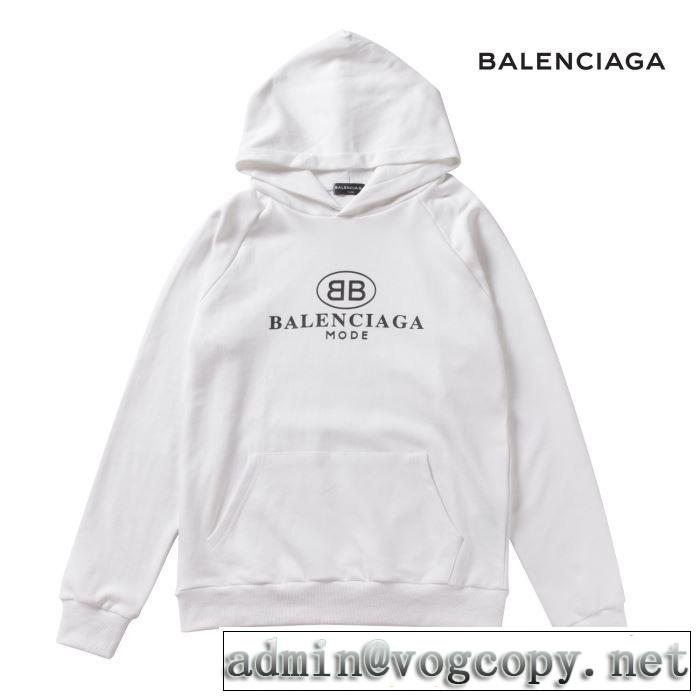 一番おしゃれ秋冬トレンド バレンシアガ BALENCIAGA 2019秋、イチオシ上品 2色可選 パーカー おしゃれさんはいち早く取り 